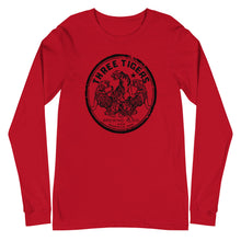 Load image into Gallery viewer, Three Tigers Oval Unisex Long Sleeve