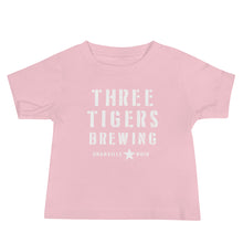Load image into Gallery viewer, Three Tigers Stencil Block Infant T
