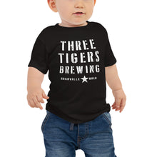 Load image into Gallery viewer, Three Tigers Stencil Block Infant T
