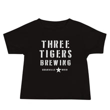 Load image into Gallery viewer, Three Tigers Stencil Block Infant T