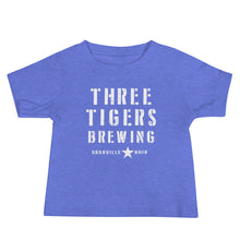 Load image into Gallery viewer, Three Tigers Stencil Block Infant T
