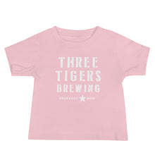 Load image into Gallery viewer, Three Tigers Stencil Block Infant T
